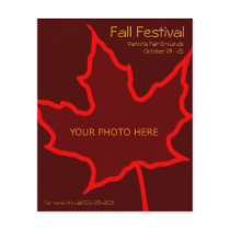 Fall Flyer Template by scribbleprints Fall Flyer Template