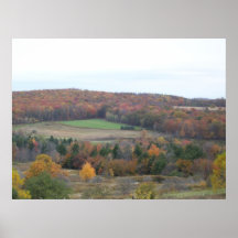 FALL FOILAGE SCENE POSTERS