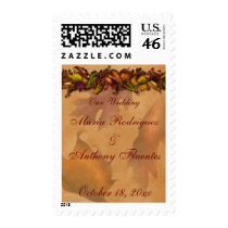 Fall Forever Wedding postage