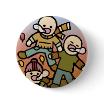 fall friends. buttons