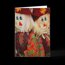 "Fall Friends" greeting card by Eternity_Philops "Fall Friends" greeting card