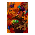 Fall Frogs posters by LaureFCarlisle Fall Frogs posters