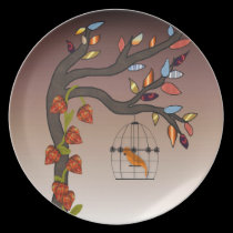 Fall Garden Plate plates