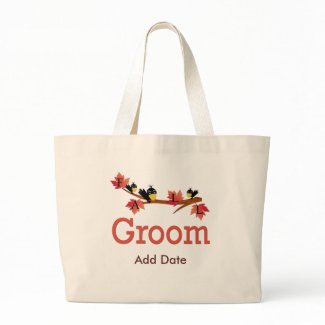 Fall Groom Favors and Apparel bag