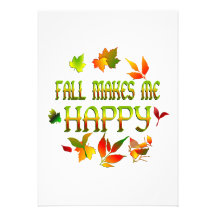 Fall Happiness Announcement