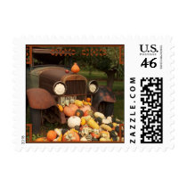 Fall Harvest and Farm Truck Postage