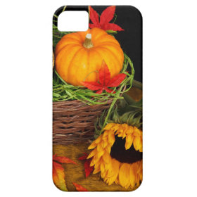 Fall Harvest Sunflowers iPhone 5 Cases