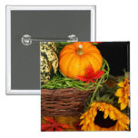 Fall Harvest Sunflowers Pin