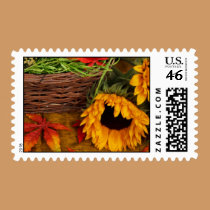 Fall Harvest Sunflowers stamps