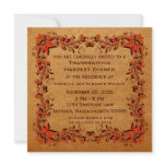 Fall Harvest Thanksgiving Invite