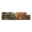 Fall Harvest Time Bumper Sticker bumper stickers by LWhtley Fall Harvest Time Bumper Sticker bumper stickers