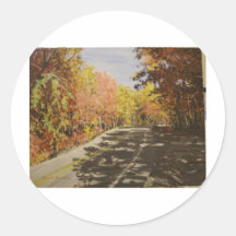 Fall in Arkansas#3 Painting Sticker