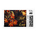 Fall in Love postage stamps