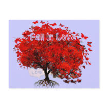 Fall In Love postcards