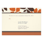 Fall in love reply card - tan invitations