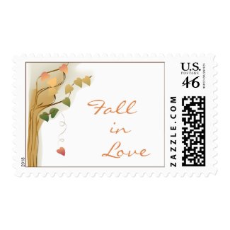 Fall in Love stamps stamp