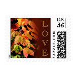 Fall In Love Wedding Postage Stamp stamp