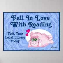 Fall In Love With Reading Print