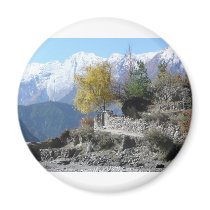 Fall in Nepal picture magnets by sjungocanada Fall in Nepal picture magnets