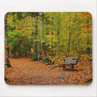 Fall in New Hampshire-mousepad mousepad
