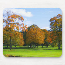 Fall in New York mousepad design by vitaliy Fall in New York mousepad design