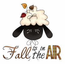 fall in the air sheep head photo sculptures