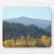Fall in the Colorado Rockies mousepads by BlueSara Fall in the Colorado Rockies mousepads