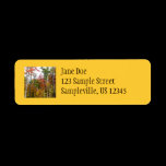 Fall in the Forest Return Address Label