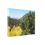 Fall in the Rockies Wrapped Canvas Canvas Prints