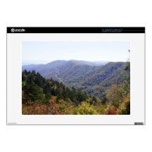 Fall in the Smoky's Laptop Decal