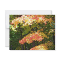 Fall invitations