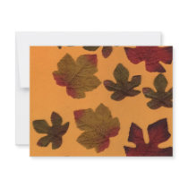 fall is in the air invitations