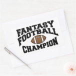Fall is perfect for Football stickers