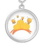 Fall Ladybugs Necklace