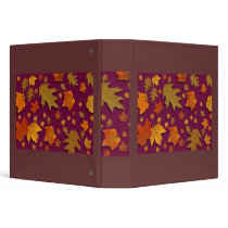 Fall Leaf Binder