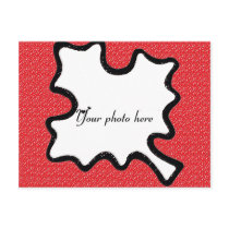 Fall Leaf Frame postcards by trish1968 Fall Leaf Frame postcards