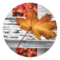 Fall Leaf Stickers