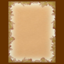 Fall Leaves Background flyers