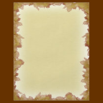 Fall Leaves Background flyers