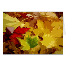 Fall Leaves cards
