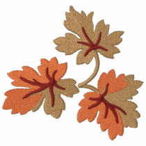 Fall Leaves embroidered shirts by Embroidery4U Fall Leaves embroidered shirts