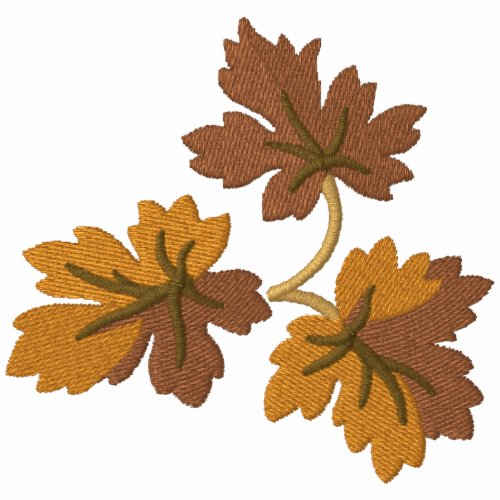 Fall Leaves embroideredshirt