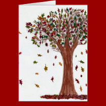 Fall Leaves cards