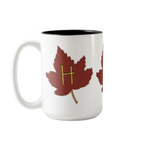 Fall Leaves H mugs