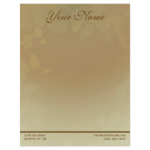 Fall Leaves Letterhead