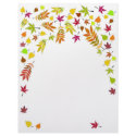 Fall Leaves Letterhead
