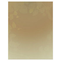 Fall Leaves Letterhead Blank