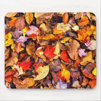 Fall Leaves-Mousepad mousepad