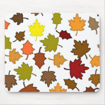 Fall Leaves Mouse Pad
