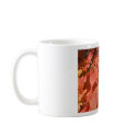 Fall leaves mug